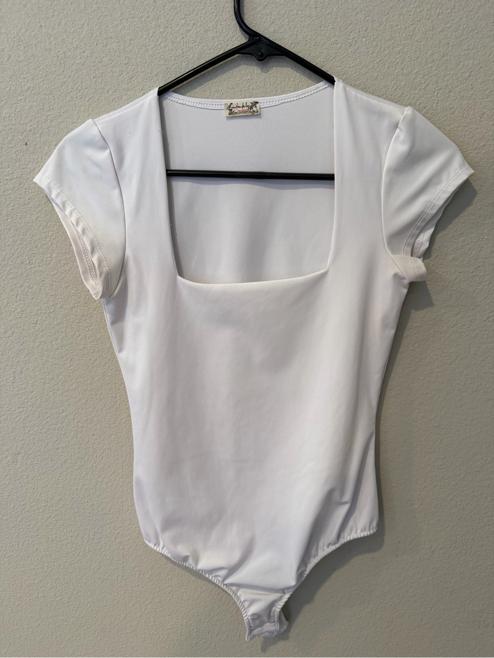 Free people square neck bodysuit